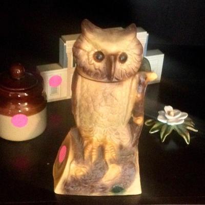 Owl mechanical bank