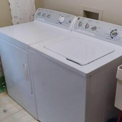 Washer, electric dryer