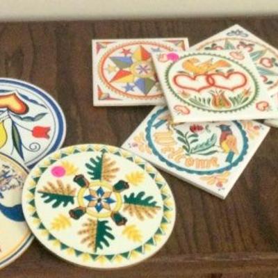 Tiles and trivets