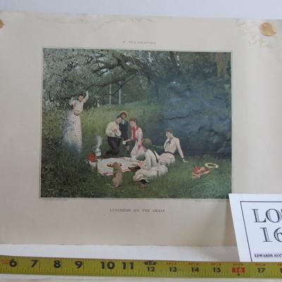 2 Large Vintage Prints
