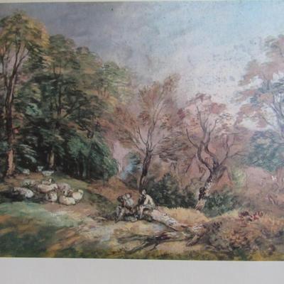 3 Vintage Scenic Prints