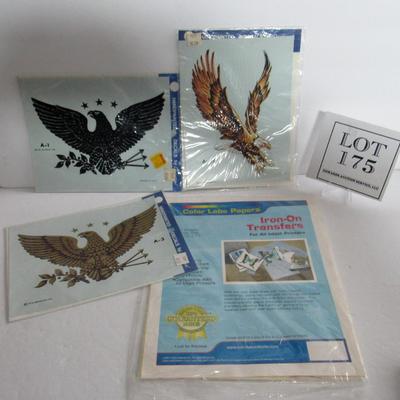 Older Decals and Iron-On Transfers, Unused