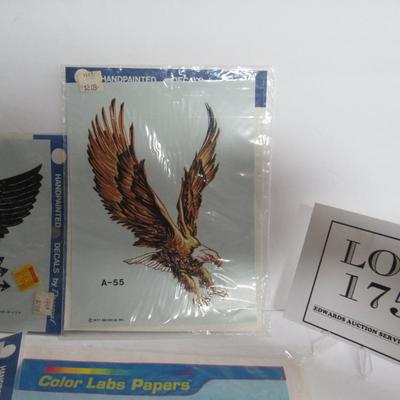 Older Decals and Iron-On Transfers, Unused