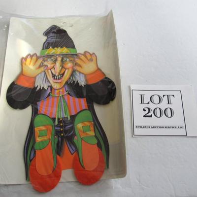 Nice Unopened Pack Biestle 21" Tissue Witch Dancer, 1990 Version