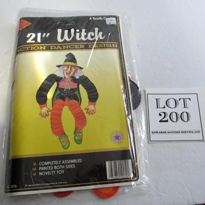 Nice Unopened Pack Biestle 21" Tissue Witch Dancer, 1990 Version