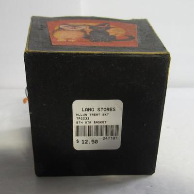 Nice Modern Halloween Cardboard Candy Bucket/Pail