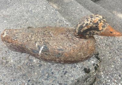 Vintage Wooden Duck Decoy