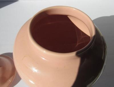 Large Heager Pottery Covered Urn Vase