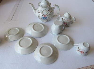 Child's Antique Partial Tea Set
