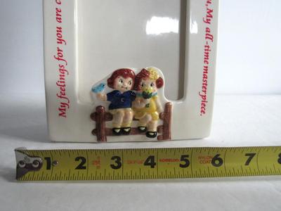 Cermaic Campbell's Soup Picture Frame, Campbell's Kids