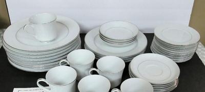 Set of Older Love Lace Pattern Dishes, Crown Victoria Japan, Fine China, Beautiful