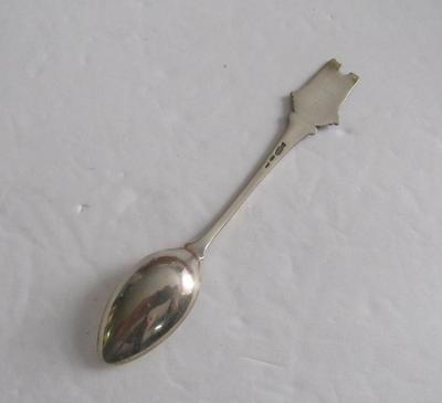Vintage 835 Silver Coffee Spoon, St Gudule Bruxelles