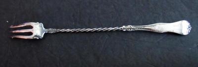 Antique Wm Rogers Silverplate Pickle Fork