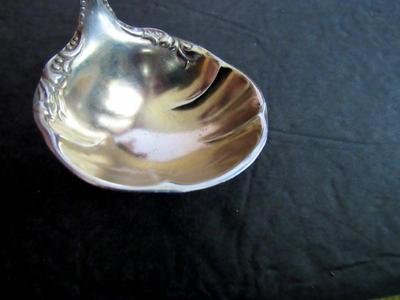 Antique Silverplate Ladle, Birely & Son, Pattern Unknown