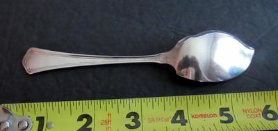 Vintage Wallace Sterling Silver Jelly Spoon, Washington Pattern, Hard to Find