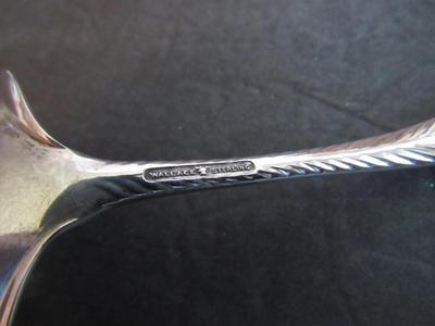 Fabulous Vintage Wallace Sterling Silver Ladle, Orchid Elegance Pattern