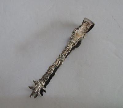 Antique Sterling Silver Smaller Sugar Tongs
