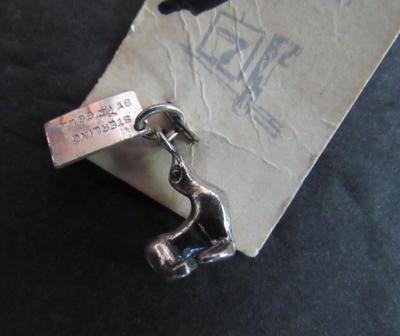 Lot of Small Sterling Silver Charms, Submarine, Auto, More