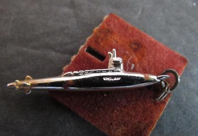 Lot of Small Sterling Silver Charms, Submarine, Auto, More