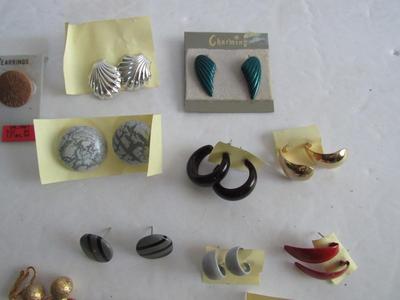 Lot of 1970s-80 Earrings