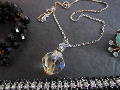Misc Jewelry Lot, Bracelets, Earrings, Necklace, Read Description