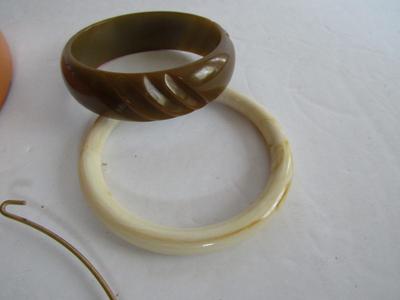 Misc Jewelry, Most From the 1970s, Hand Made Brass Necklace and More