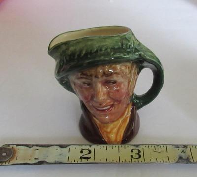 Vintage Royal Doulton Tiny Toby Mug, Arriet, Older Green Mark