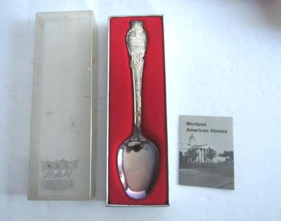 Vintage Nordass American Homes Silver Plate Spoon