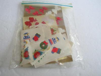 Tons of Older and Newer Christmas Gift Tags and Stickers