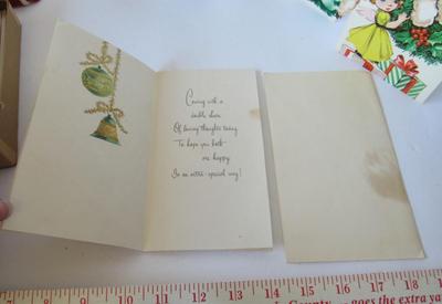Retro Vintage Christmas Card Lot
