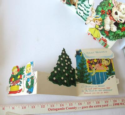 Retro Vintage Christmas Card Lot