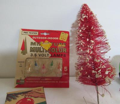 Lot of Misc Vintage Christmas Decor