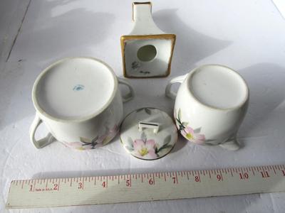 Noritake Azalea Sugar/Creamer, Bavaria Candleholder