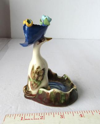Vintage Pottery Duck Ashtray, DePalma of California