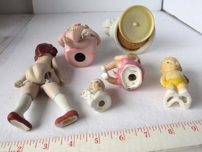 Misc Lot of Kids Figurines, Goebel Girl