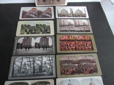 Lot of Antique Stereoscope View Cards