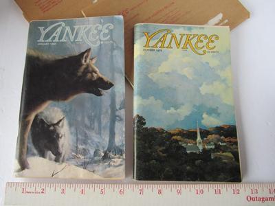 2 Old Yankee Magazines, 1979