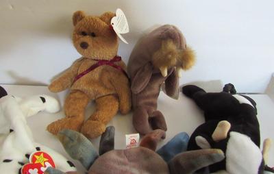 7 Older Beanie Babies
