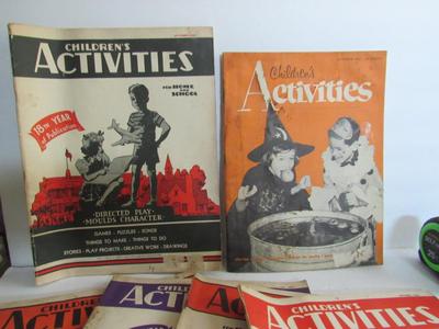Kid's Vintage Activities Magazines
