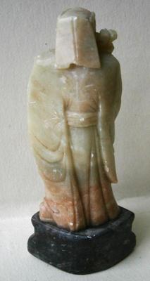 Soapstone Carving of Chinese Noble