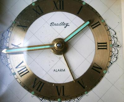Vintage Small Alarm Clock made in West Germany