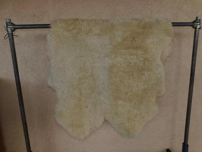 Woolmark Interiors Auskin Sheepskin Rug AS IS 71”x39”