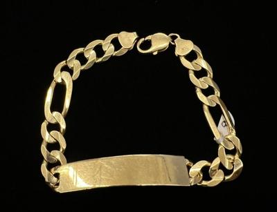 14 k gold bracelet 8.75 in