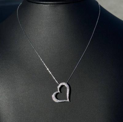 14 k gold chain heart pendant 20 in