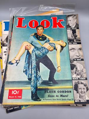 LOT 229: Vintage Look Magazines | EstateSales.org