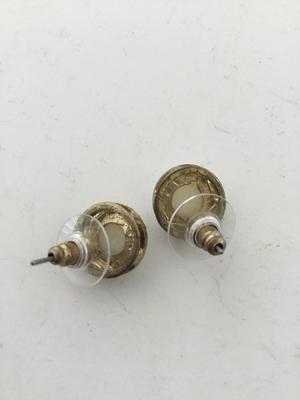 Beautiful round studded earrings