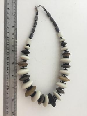 Vintage clasp statement necklace