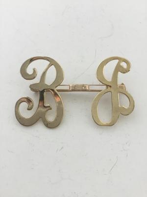 Pat pending b and b brooch vintage