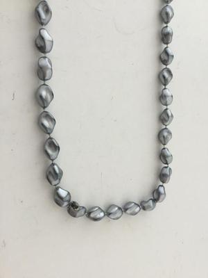 Unmarked beautiful blue tone fashion necklace