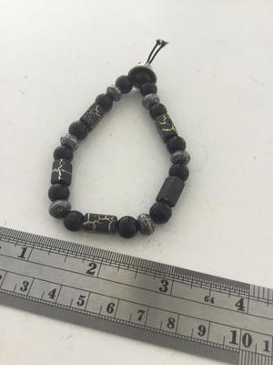 Black beaded unique fashion bracelet